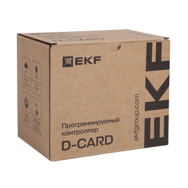 Программируемый логический контроллер (ПЛК) EC201S токоприемный D-CARD EKF