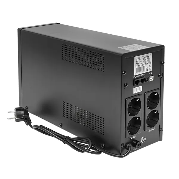 Источник Бесперебойного питания Линейно-интерактивный E-Power SSW 200 2000 ВА 1200Вт, 4хSchuko, USB ,R45