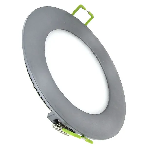 Светодиодная панель круг 7 Вт 4000К серебро 120 мм серии FLP-R Proxima