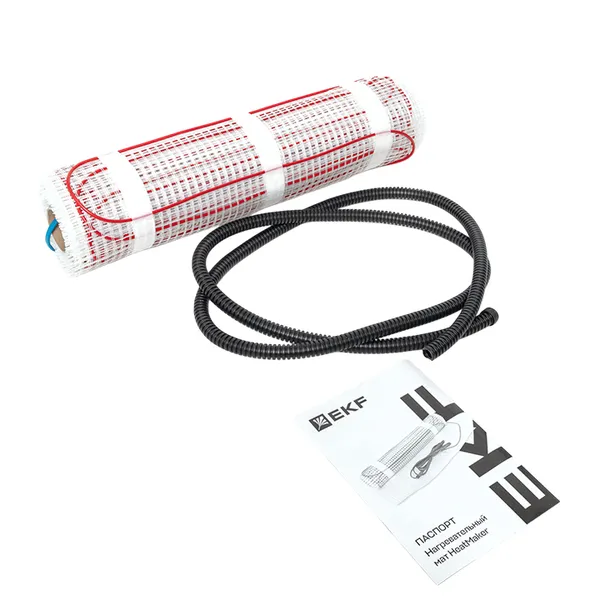 Мат нагревательный двухжильный HeatMaker 4 кв. м 600 Вт EKF