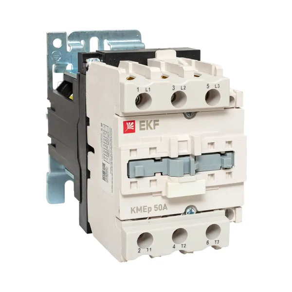 Контактор КМЭп малогабаритный 50А 24В DC 1NO 1NC EKF PROxima