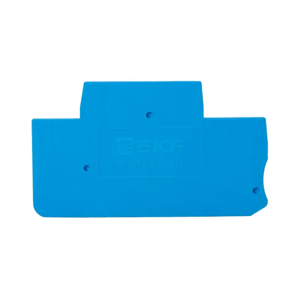 Заглушка для пружинной двухуровневой 2.5 Push-in синяя