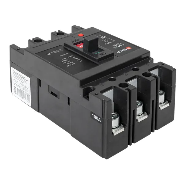 Автоматический выключатель LS125 18кА 3P 100А ProPact EKF