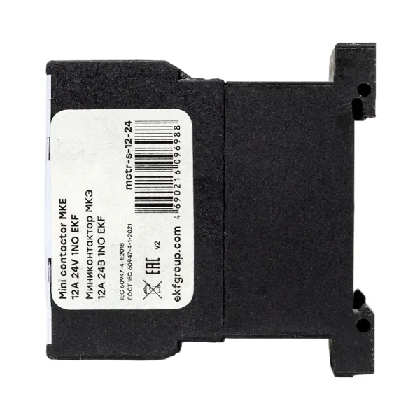 Миниконтактор МКЭ 12А 24В 1NO EKF PROxima