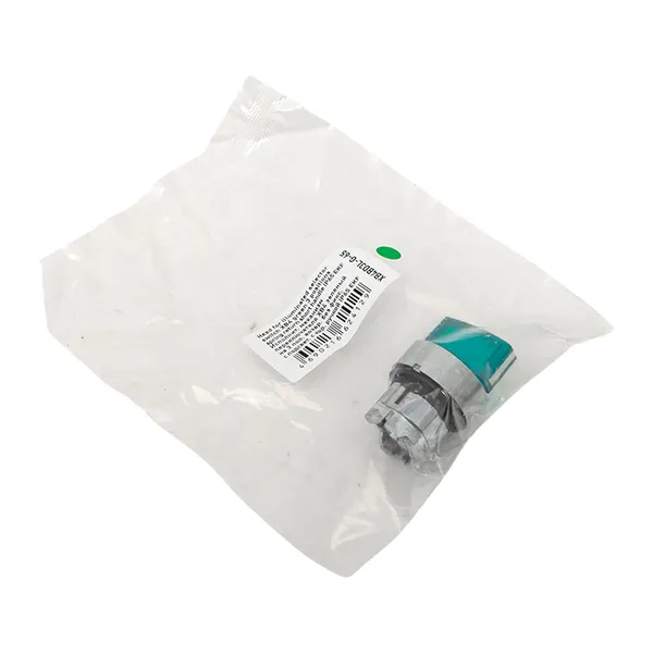 Исполнительный механизм переключателя ХB4 зеленый на 3 положения возвратный без фиксации, с подсветкой с короткой ручк IP65 EKF