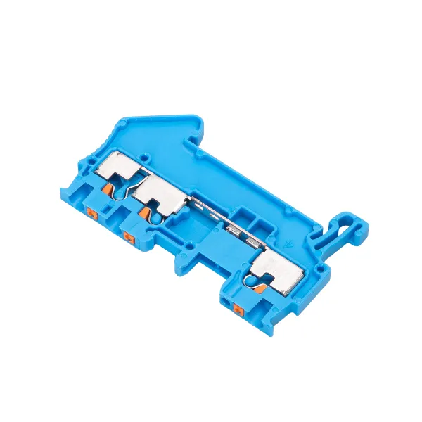 Клемма Push-in 1.5 мм2 3 вывода синяя EKF