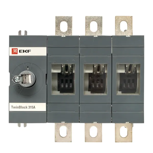 Рубильник 315A 3P без рукоятки управления TwinBlock EKF