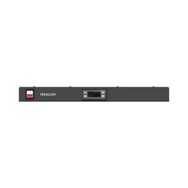 Блок охлаждения TERACOM PRO 1U 2 вентилятора с выключателем и электронным термостатом чёрный