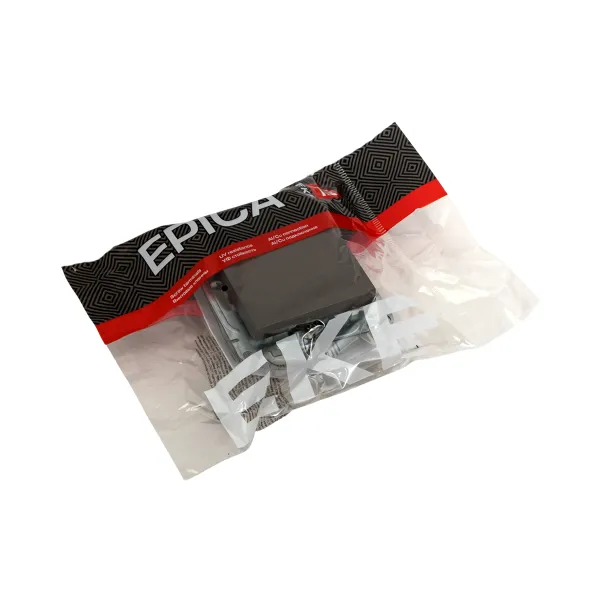 Механизм выключателя, одноклавишный, мокко Эпика EKF