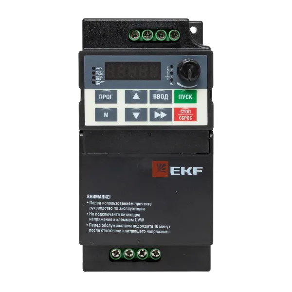 Преобразователь частоты 0,75 кВт 1х230В VECTOR-80 EKF Basic