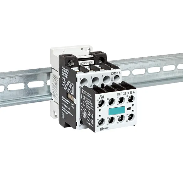 Комплект КМЭ 9А 1NC 400В АС с дополнительными контактами 2НО+2НЗ EKF AVERES