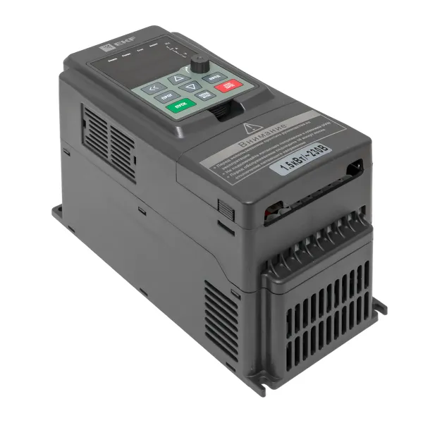 Преобразователь частоты 1,5/2,2кВт 1х230В VECTOR-100 EKF PROxima