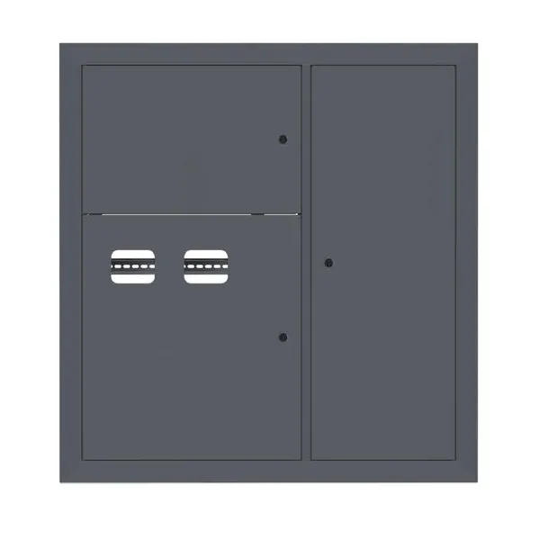 Щит этажный 2 кв. RAL7016 (1000x950x150) EKF PROxima