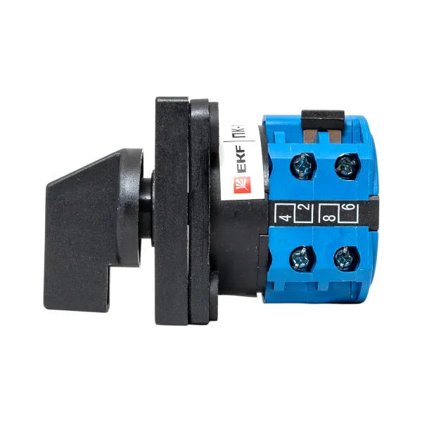 Переключатель кулачковый ПК-1-84 10А 4P для вольтметра (для фазного напряжения) EKF PROxima
