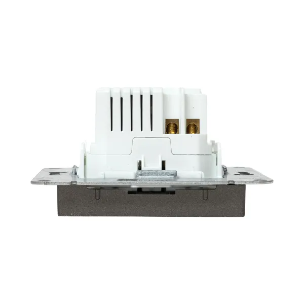 Механизм розетки USB-C - 2шт, мокко Эпика EKF