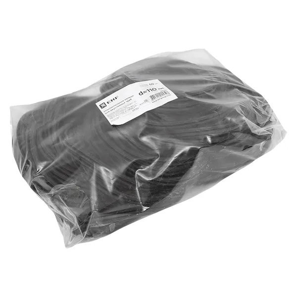 Уплот. кольцо для двуст. труб d110 мм черное EKF-Plast