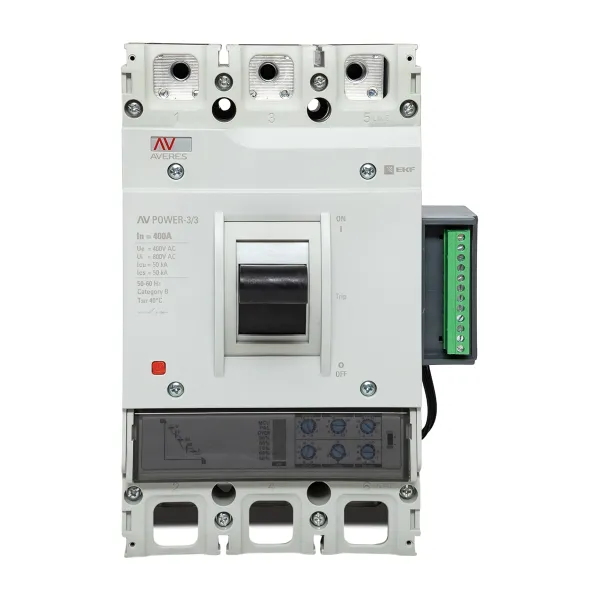 Автоматический выключатель AV POWER-3/3 400А 50kA ETU2.2 EKF AVERES