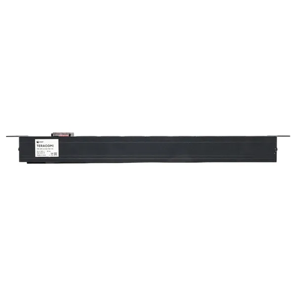 Блок розеток PDU TERACOM PRO 19" 1U 10А/250В 7 розеток Schuko с выключателем без шнура питания входной разъем C14 корпус алюминий черный
