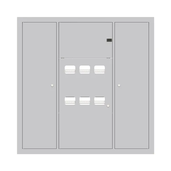 Устройство этажное распределительное встроенное типа УЭРВ 6 кв. (1300x1300x150) EKF