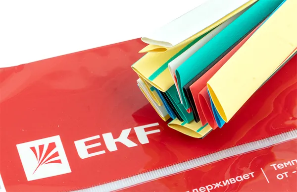 Термоусаживаемая трубка ТУТ нг 8/4 набор:7 цветов по 3шт. 100мм. EKF PROxima