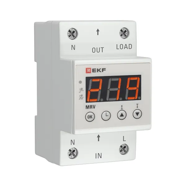 Реле напряжения с дисплеем MRV 40A EKF PROxima