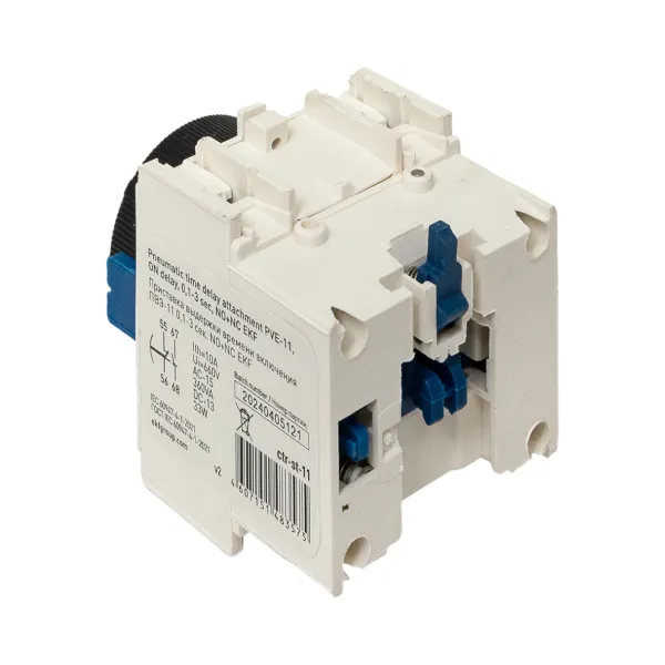 Приставка выдержки времени включения ПВЭ-11 0,1-3сек NO+NC EKF PROxima