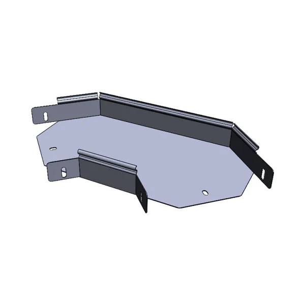 Угол 90 град. горизонтальный 100x200 мм (плоский) EKF