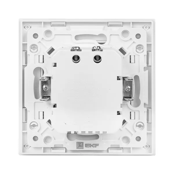Стокгольм Механизм Розетки USB 2-местной 2,1А винтовые клеммы белый EKF PROxima
