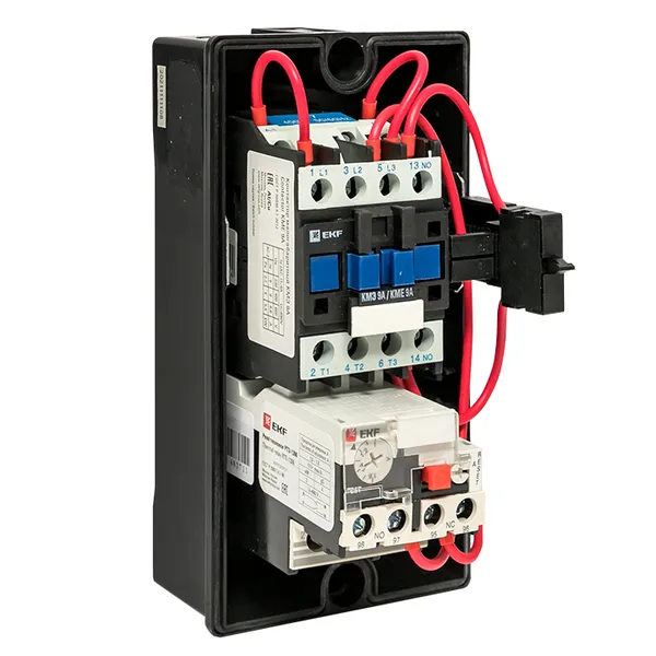 Пускатель в корпусе КМЭ 9А 400В с РТЭ Ir-1-1,6А IP65 EKF PROxima