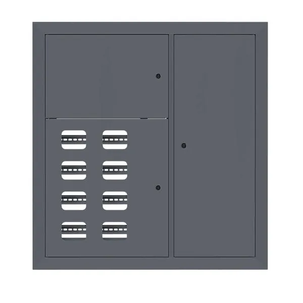 Щит этажный 8 кв. RAL7024 (1000x950x150) EKF PROxima