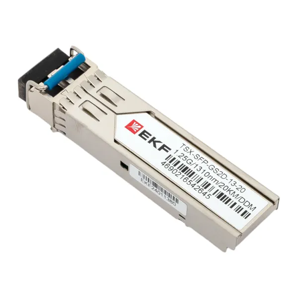 SFP модуль 1,25Гбит двойное одномодовое оптоволокно 1310нм дальность 20км TSX EKF