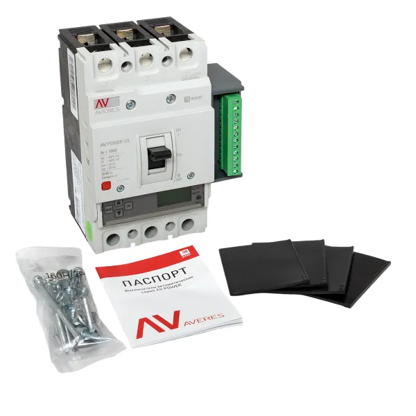 Автоматический выключатель AV POWER-1/3 160А 50kA ETU6.2 EKF AVERES