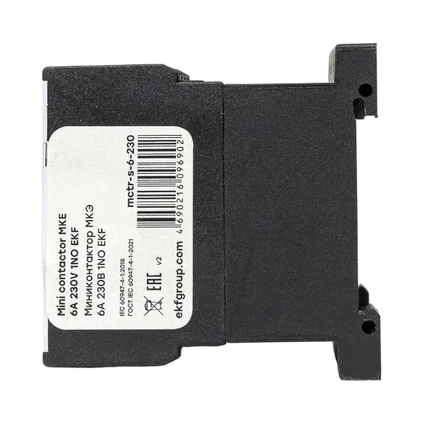 Миниконтактор МКЭ 6А 230В 1NO EKF PROxima