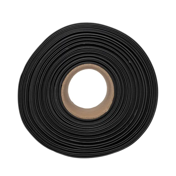 Термоусаживаемая трубка ТУТ нг 120/60 черная рулон EKF PROxima