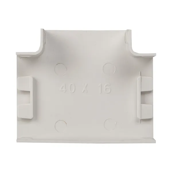 Угол T-образный (40х16) (4 шт) белый EKF-Plast