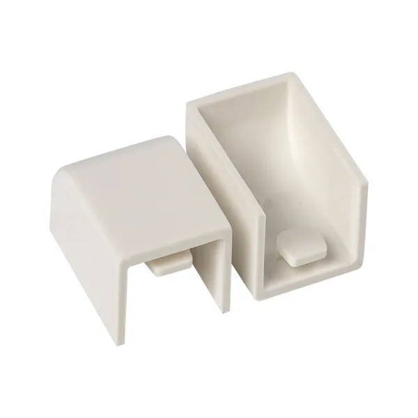 Заглушка (16х16) (4 шт) белая EKF-Plast