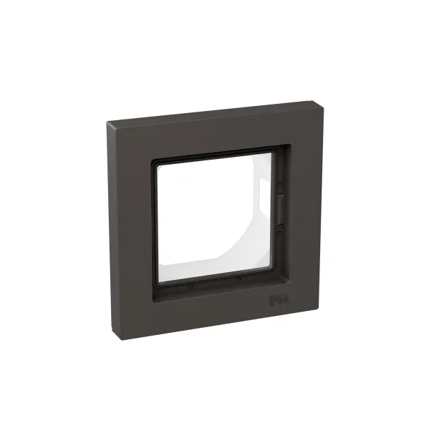 1 - местная рамка, IP44, мокко, пластик Эпика EKF