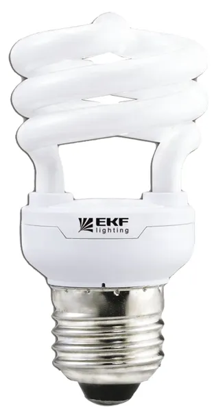 Лампа энергосберегающая FSI-спираль 9W 4200K E14 12000h EKF Simple