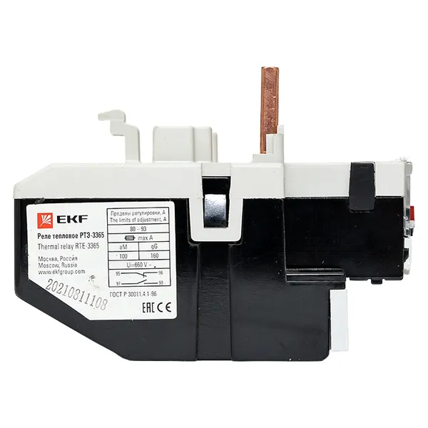 Реле тепловое РТЭ-3365 80-93А EKF PROxima