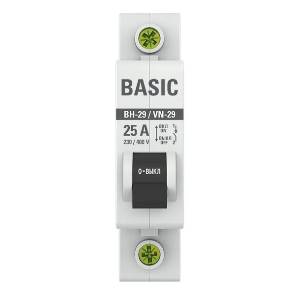 Выключатель нагрузки 1P 25А ВН-29 Basic