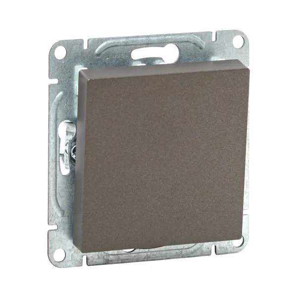 Механизм выключателя, одноклавишный, перекрёстный, мокко Эпика EKF