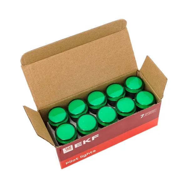 Матрица светодиодная AD16-22HS зеленая 24В AC/DC EKF PROxima