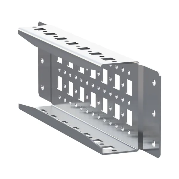 Рейка монтажная широкая перфорированная с накладным креплением Д300 (2 шт) EKF AleSta