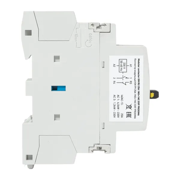 Контактор модульный КМ РУ 25А 1NO+1NC (1 мод.) EKF PROxima