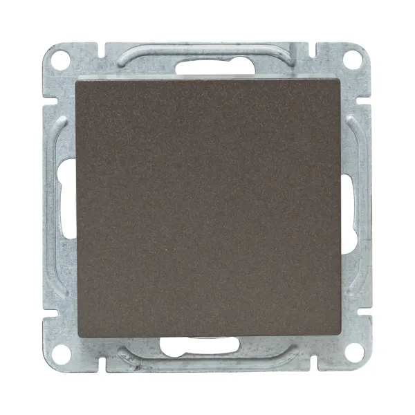 Механизм выключателя, одноклавишный, мокко Эпика EKF