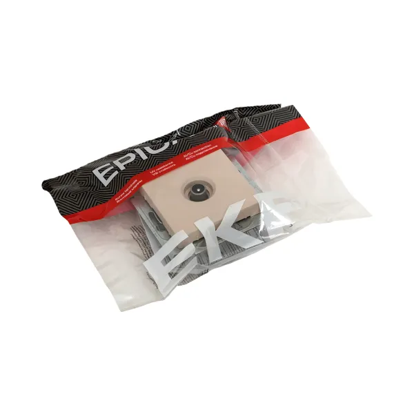 Механизм розетки TV, оконечная, кремовый Эпика EKF