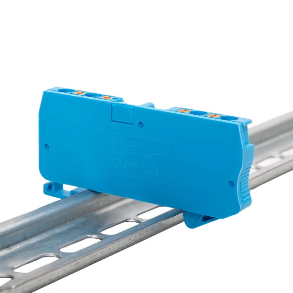 Заглушка для 2.5 Push-in 4 вывода синяя