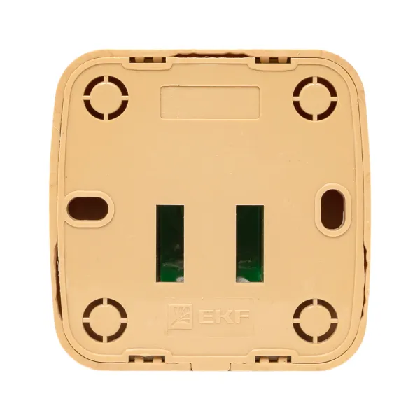 Розетка RJ-45 1-местная ОП Минск, 1А, 120В, светлое дерево EKF