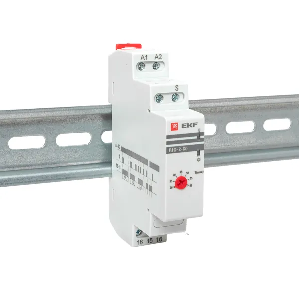 Импульсное реле с задержкой отключения RIO-2-60 (30-60 мин) EKF PROxima