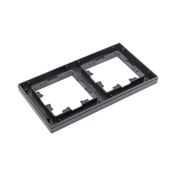 2 - местная рамка, графит, пластик Эпика EKF